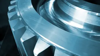 Image of a steel gear plate